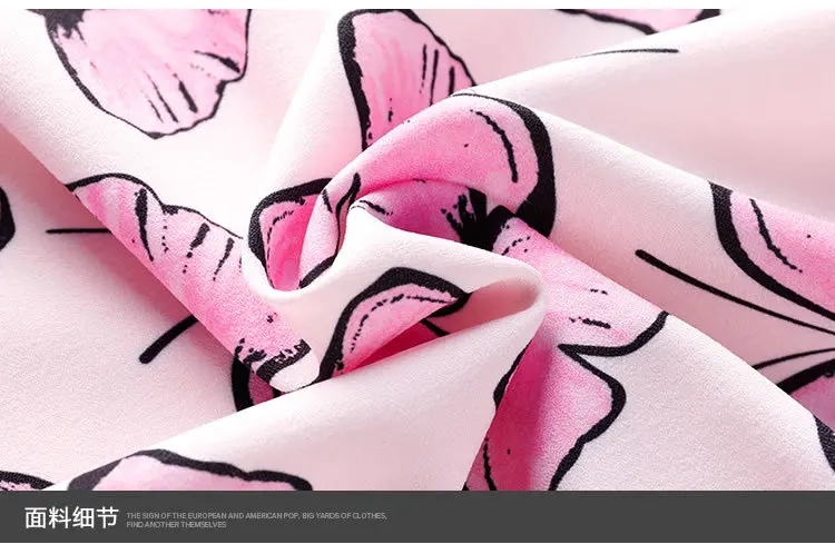 2017 летнее стильное кружевное лоскутное шифоновое платье с принтом бабочки для