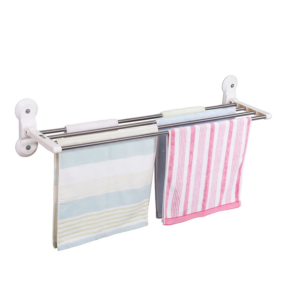 Настенный держатель для полотенец из нержавеющей стали 92 см|Вешалки полотенец| |