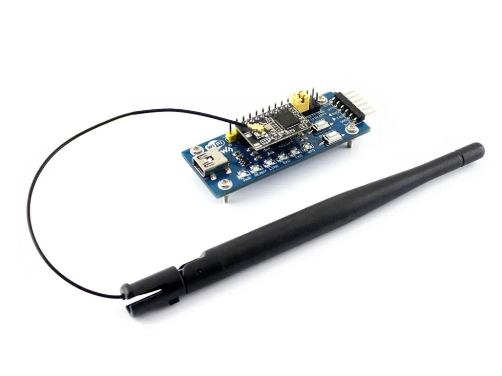 Модуль wi-fi UART низкая стоимость малый форм-фактор внешняя антенна | Компьютеры и