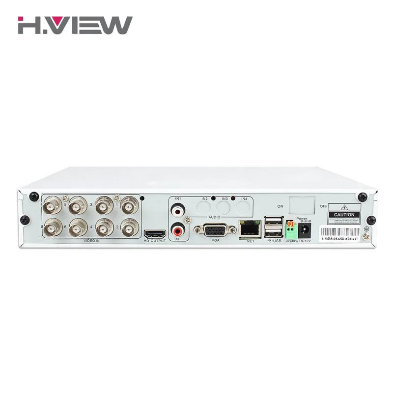 H. VIEW 8CH CCTV система видеонаблюдения 1080P AHD DVR 8 шт камера s 1 0 МП Улучшенная ИК