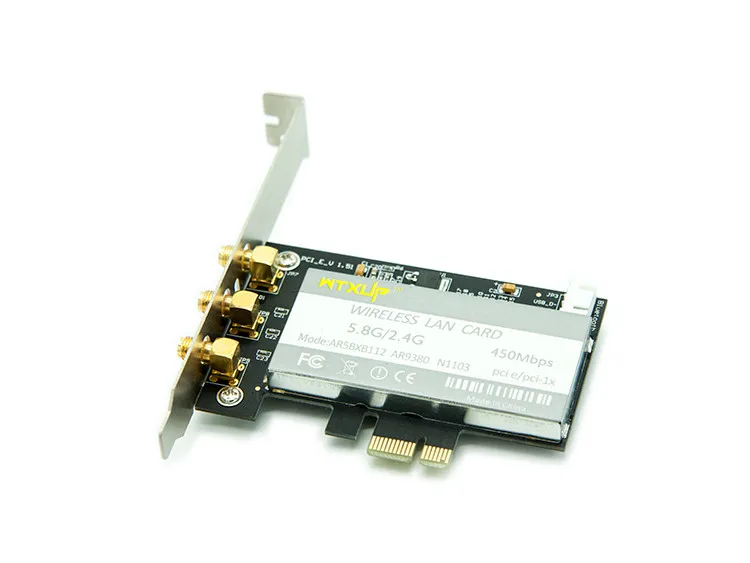 Atheros AR5BXB112 AR9380 PCI-E 1X Беспроводная Wi-Fi WLAN карта 450 м двухдиапазонный 2 4G 5 0 ГГц