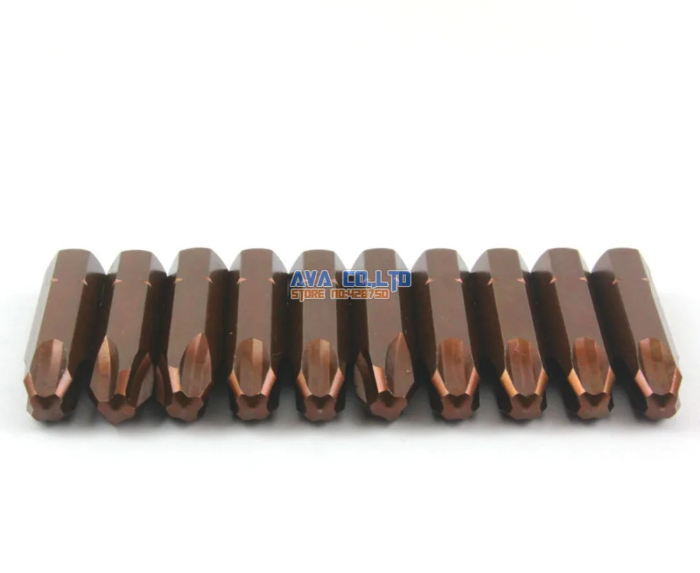 10 шт. Отвертка Phillips S2 Steel 0 31 &quot шестигранный хвостовик 38 мм длинный PH4 (38 x 8 PH4) |