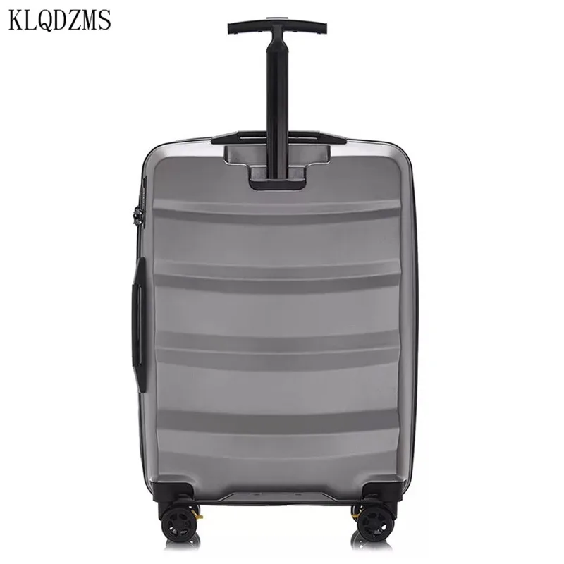 KLQDZMS 20/24/28Inch New Luxury Brand Luggage Business Rolling Spinner PC Trolley Case Password Travel Suitcase On Wheel | Багаж и сумки