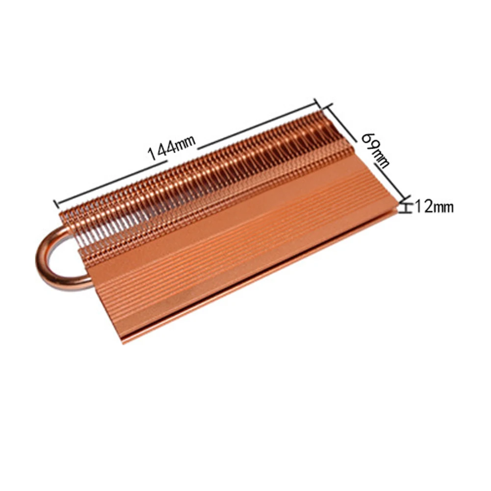 ГОРЯЧАЯ PC компьютер медная теплопроводная труба теплоотвод Память охлаждение RAM