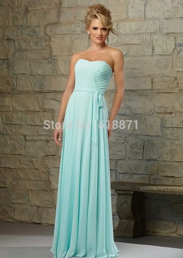 Long Chiffon Teal Bridesmaid Dresses Pleat Corset Sweetheart Full Length Vestidos De Festa Madrinha Wedding Guests | Свадьбы и