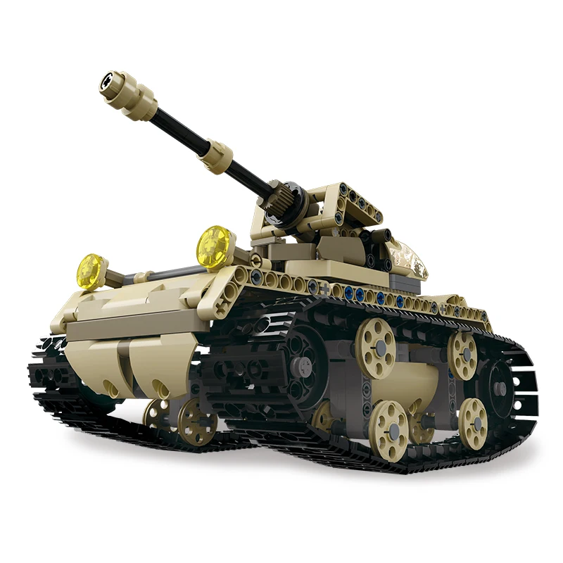 Форма King Technic 13010 Armour Alliance Rc блоки Военная серия Armed Tank m1a2 строительные с