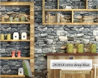beibehang stone 3d wallpaper simulation back to ancient nostalgia 3d stereoscopic restaurant hotel cultural background wallpaper