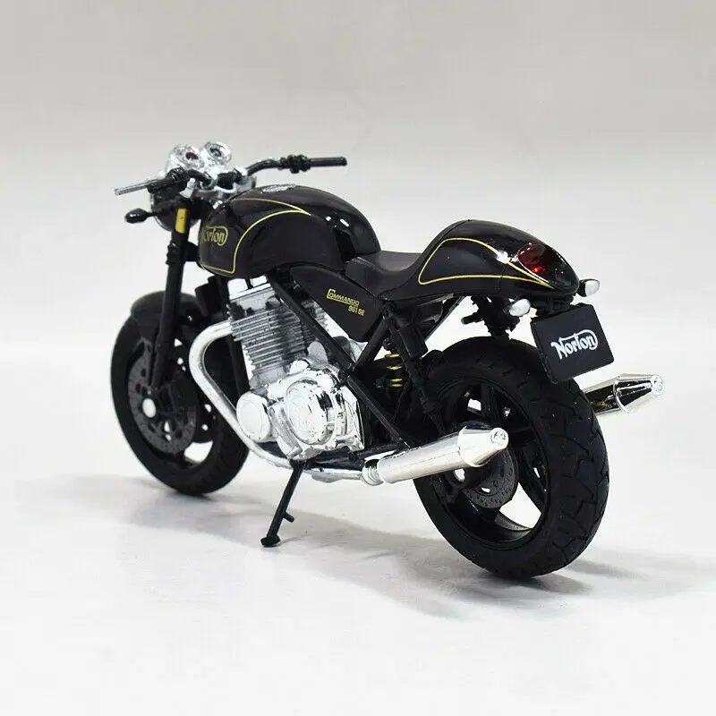 Welly 1:18 Norton Commando 961 SE спортивный мотоцикл модель велосипеда игрушка Новый в коробке