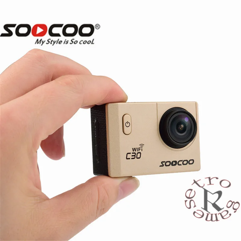 Оригинальная Экшн-камера SOOCOO C30/C30R 20MP 4K Wifi Ultra HD 1080 P/60FPS Go, Водонепроницаемая мини-камера для езды на велосипеде, Спортивная DV камера
