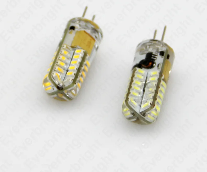 10 шт./лот G4 LED 3014 SMD 48 светодиодов 6 Вт светодиодные лампы свет хрустальной люстры 360