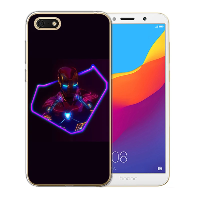 Для Huawei P8 Lite 2017 P9 P10 P20 Pro Plus P Smart Mate 9 10 20 Honor 6A 6X 7 7X 7C 7A чехол для телефона Железный