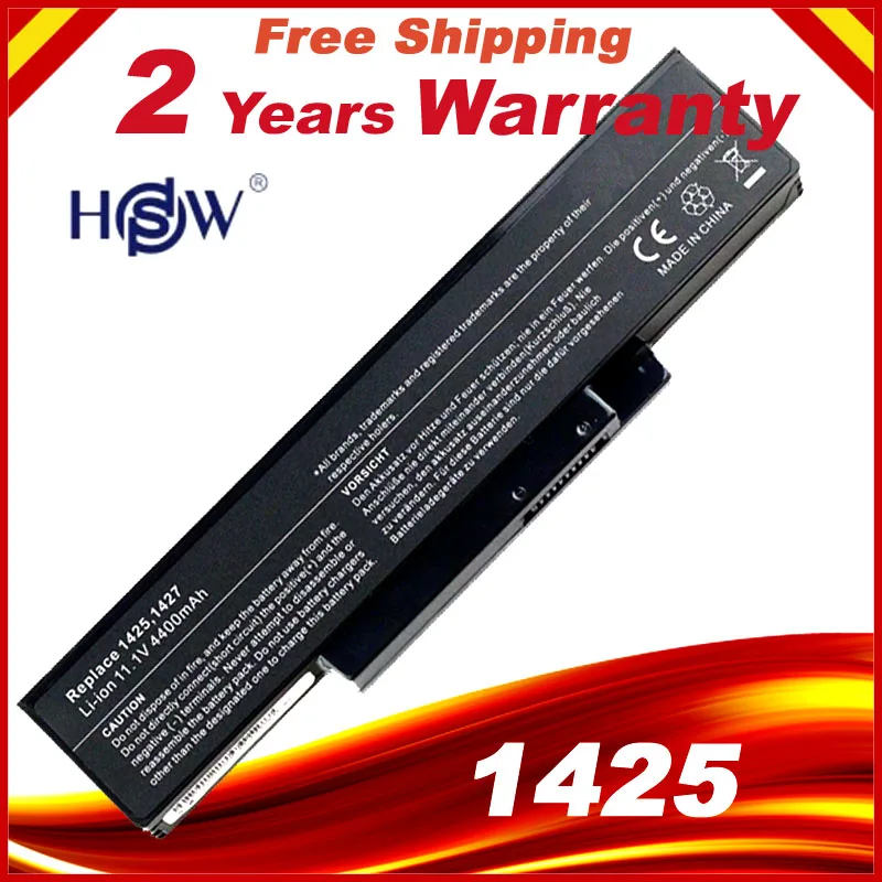 Аккумулятор HSW для ноутбука Dell Inspiron 1425 1427 1428 серии BATEL80L6 BATEL80L9 BATFL91L6 BATFT10L61 батарея |