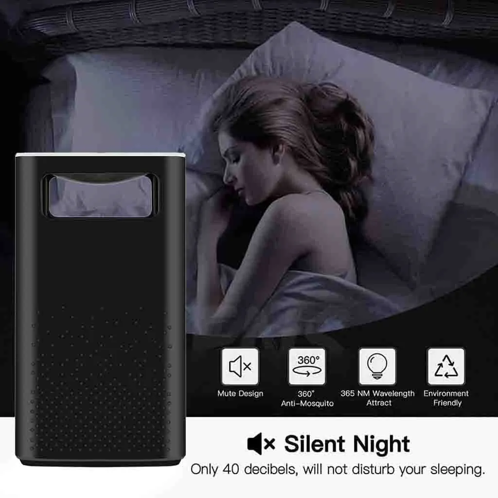 electric mosquito killer lamp led bug zapper Ultra-Silence Bionic UV Physical Repel mosquitoes Strong Suction #XTN | Дом и сад