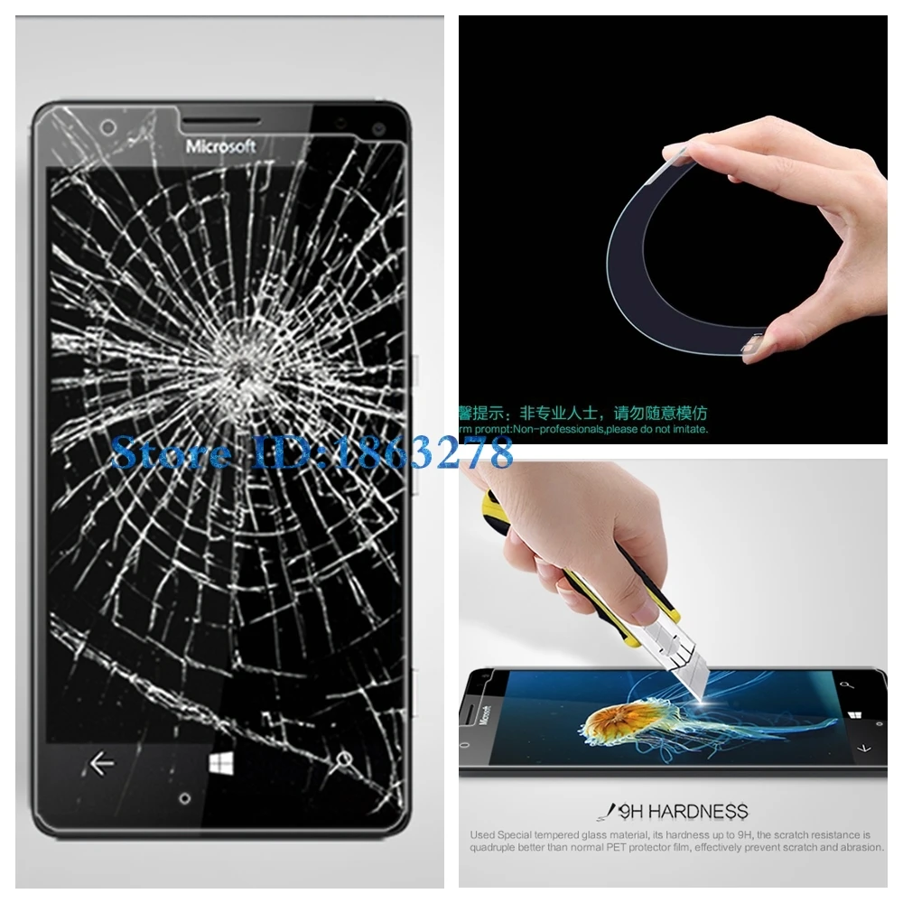 Защитный Плёнки для Lumia 950XL закаленное Стекло Nillkin Удивительный H + Pro Экран