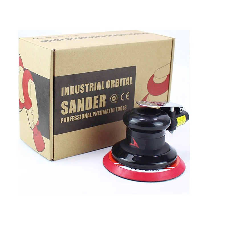 Невакуумная орбитальная шлифовальная машина 5 &quot пневматическая эксцентричная