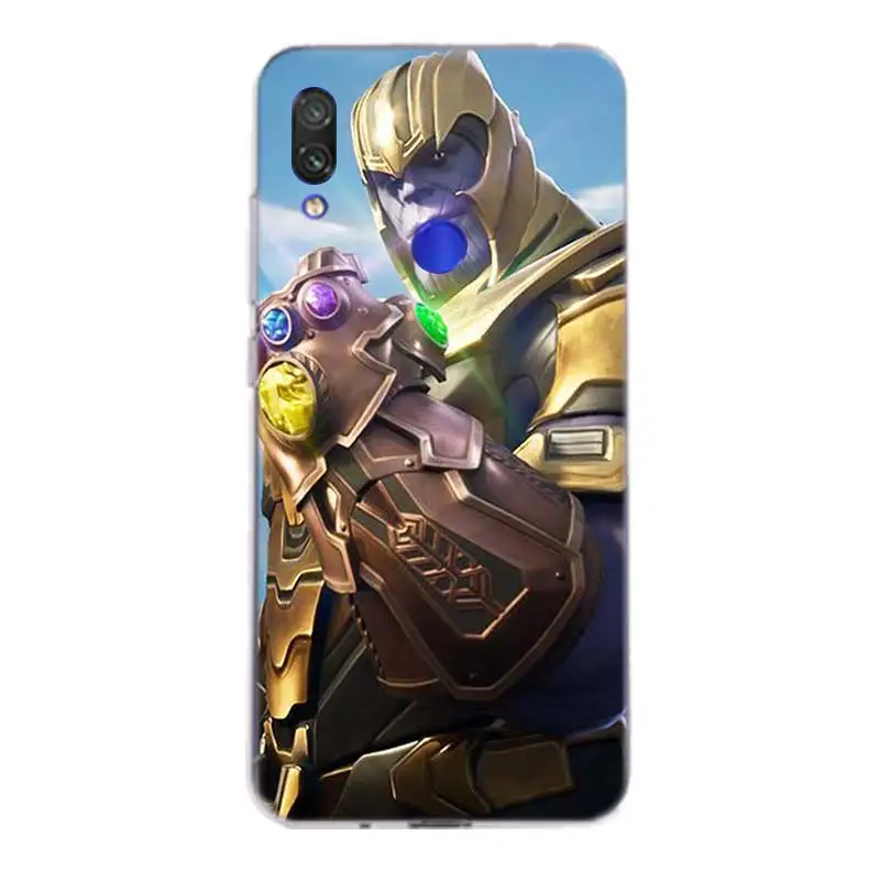 Infinity Gauntlet Thanos Silicone Case For Xiaomi Redmi Y3 S2 Y2 Note 7 6 5 Pro 4 4X 5A 6A Pocophone F1 Mi 8 A2 lite 9 A1 Cover |