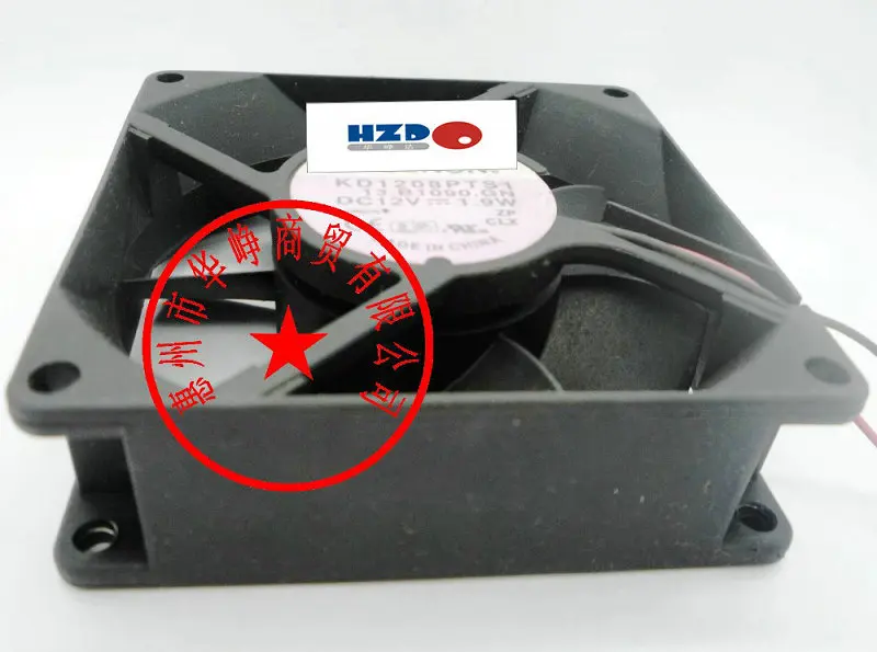 Hzdo KD1208PTS1 8025 12 в 1 8 Вт 9 2 проводной охлаждающий вентилятор 80*80*25 мм|cooling fan|cooling fan 12v12v