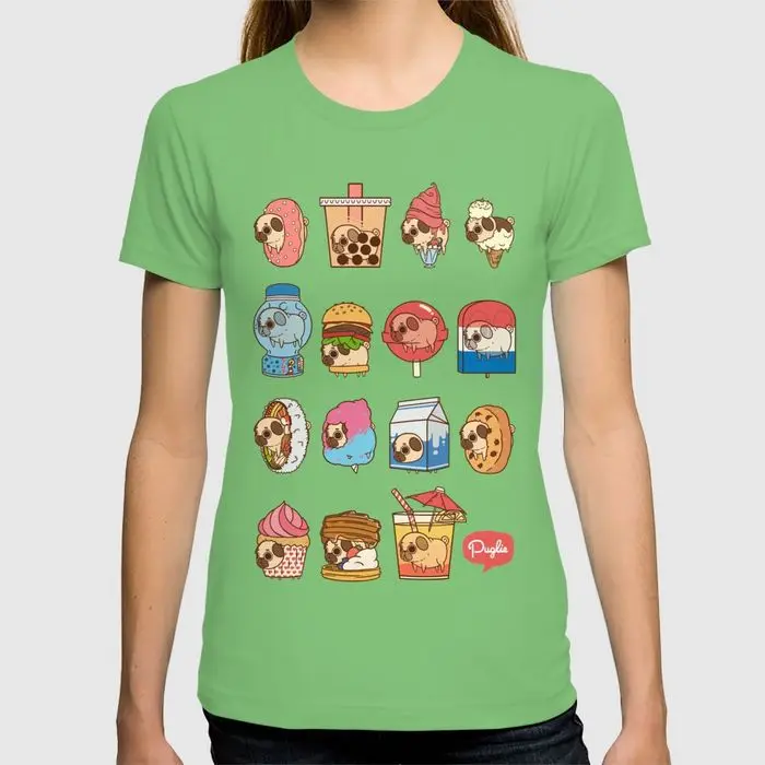 Марка одежды Время ограниченной женская футболка Puglie Сбор Продовольствия 3