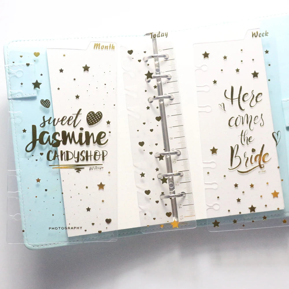 Domikee новые милые полипропиленовые школьные фотозакладки с линейкой для