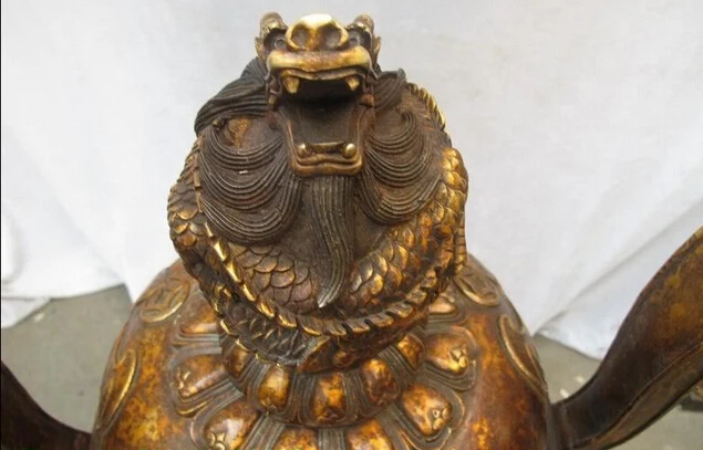 Оптовая продажа фабрики 32 &quotОгромный Тибет Королевский Буддизм Бронзовый Два