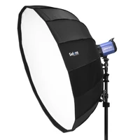 selens 105cm white foldable beauty dish softbox with bowens mount for studio lighting off camera flash fotografia light box
