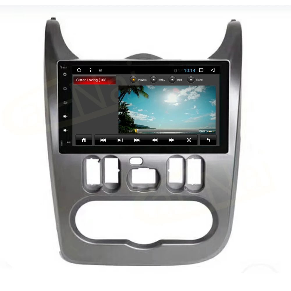 Android 7 1 автомобильный Радио GPS noDVD мультимедийный плеер Navi для Renault Logan Sandero Duster 9