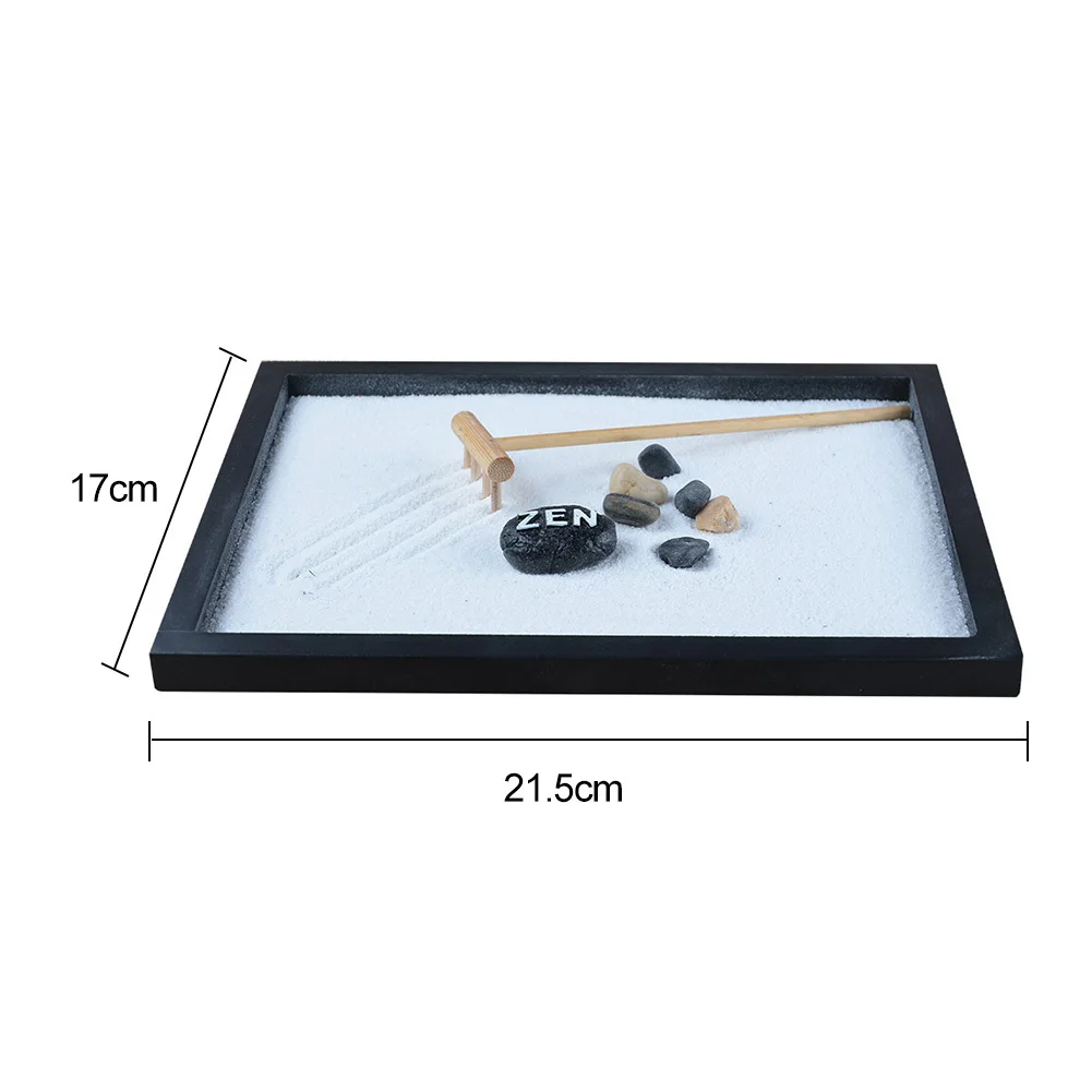 Продуманная статуя дзен сад песок медитация спокойный расслабляющий Декор набор