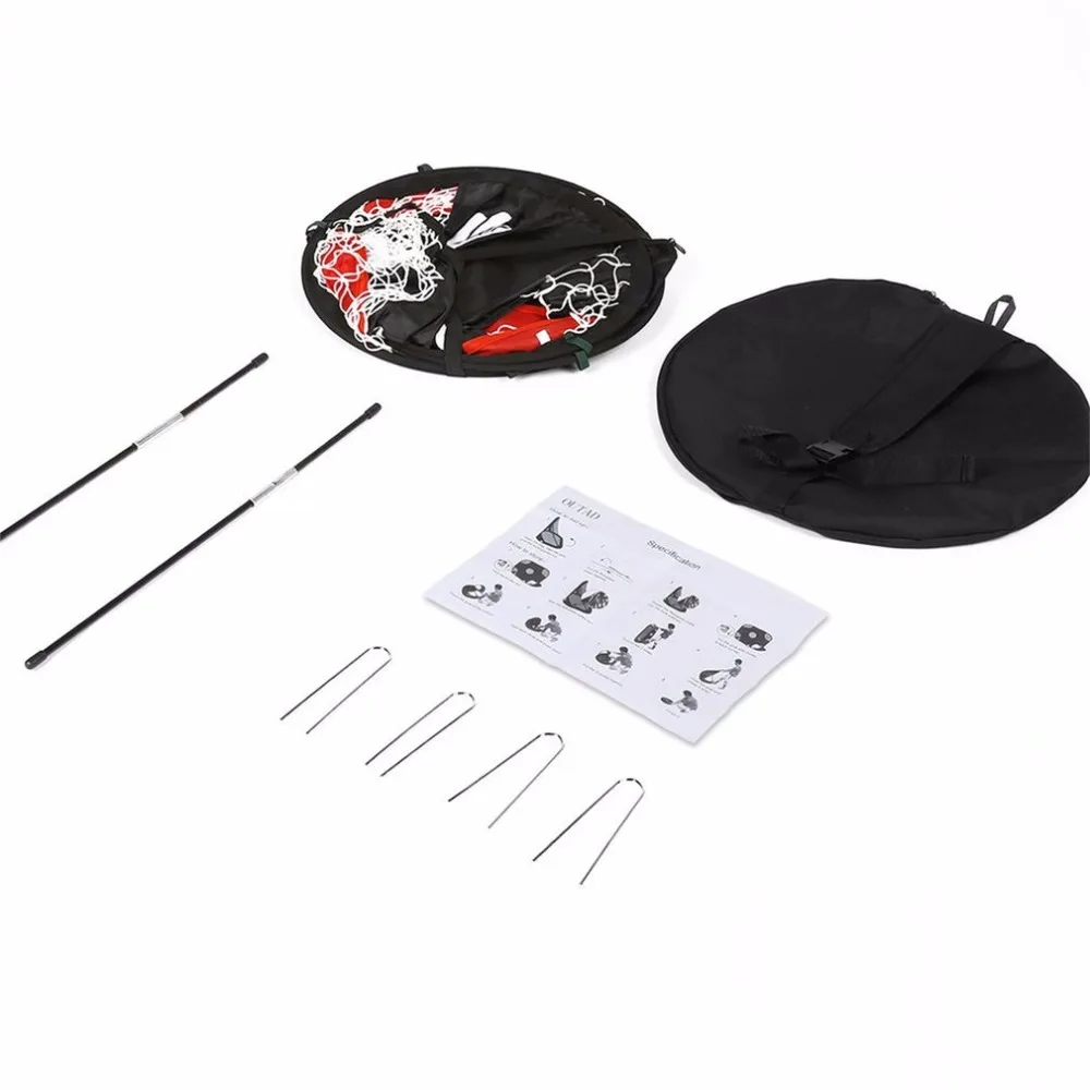 Складная футбольная сетка для ворот экстра-прочный портативный футбольный мяч