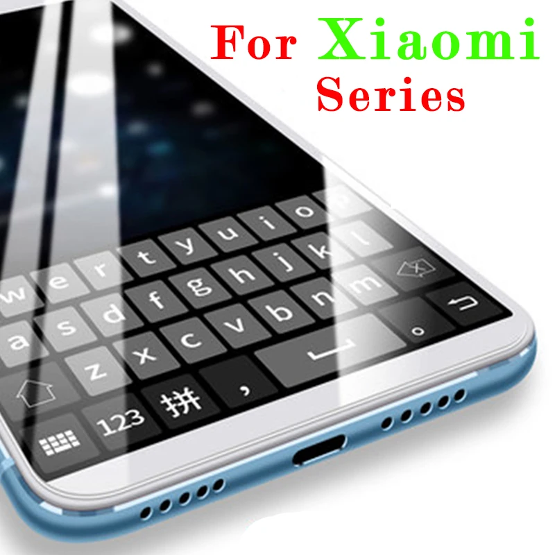 Mi6 Защита экрана для xiaomi mi8 5x a1 xiami xaomi xiomi mi 6 8 закаленное стекло полное покрытие 9h