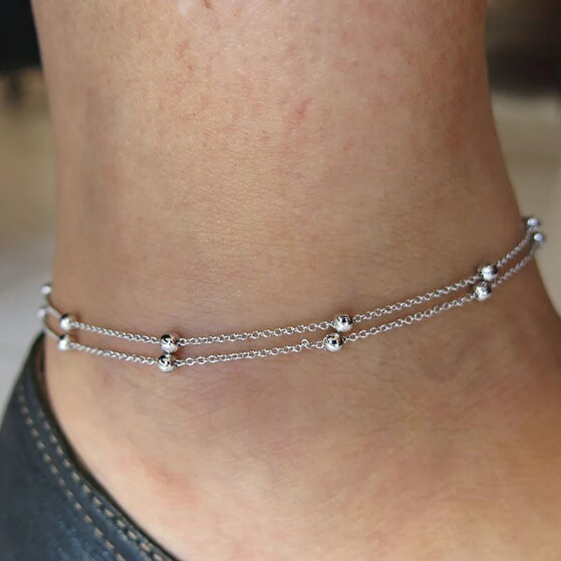 Новые модные ювелирные изделия для ног ножной браслет красивое сердце подарок