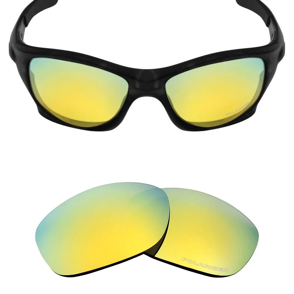 

SNARK поляризованные противоударные Сменные линзы для солнцезащитных очков Oakley питбуль 24K золото