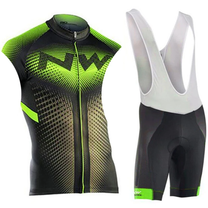 2 Northwave Nw лето без рукавов Велоспорт Джерси комплект дышащий MTB жилет горный велосипед одежда Одежда Майо Ropa Ciclismo - Цвет: 2