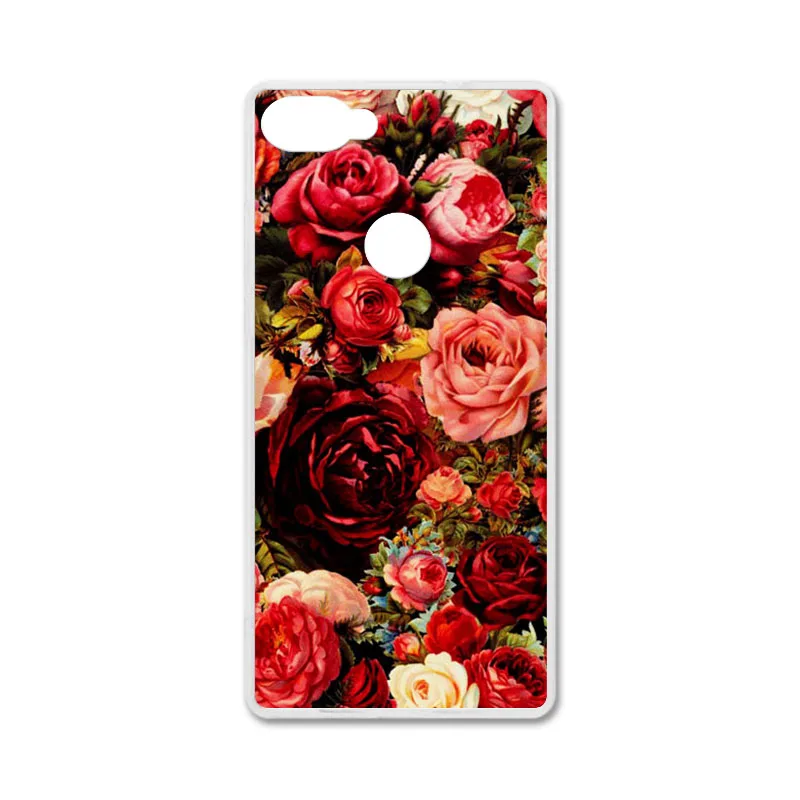 C046 TPU чехол s для Vernee Mix 2, силиконовый чехол-бампер с цветочным рисунком для Vernee Mix 2, 6,0 дюйма, чехол для телефона, мягкая задняя крышка, Fundas - Цвет: C046
