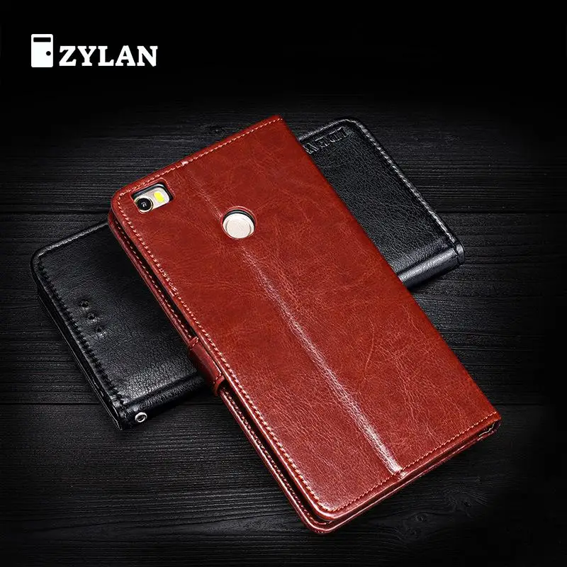 Бренд ZYLAN для Xiaomi Mi Max роскошный кожаный чехол с откидной крышкой магнитной