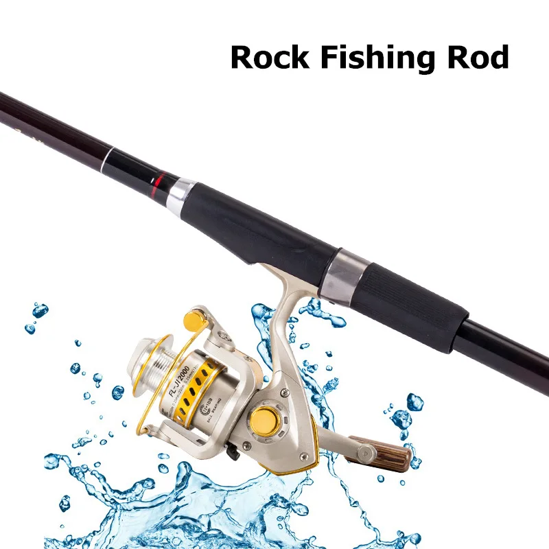 Bestsellers Carbon Fiber Long section Rock Fishing Rod fishing rod telescopic 3.6m 4.5m 5.4m travel bait sale | Спорт и развлечения