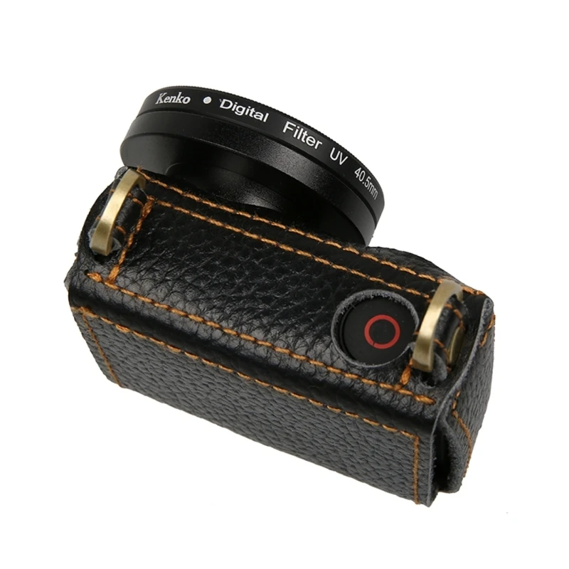 Чехол для Gopro Hero4 роскошный текстурный чехол из искусственной кожи с ремешком
