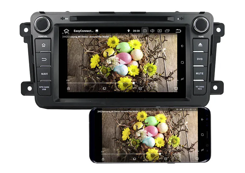 Belsee, четыре ядра, 4+ 64 ГБ, Android 9,0, автомобильный dvd-плеер, сенсорный экран, Carplay, радио, головное устройство, gps навигация для Mazda CX9 CX 9 CX-9
