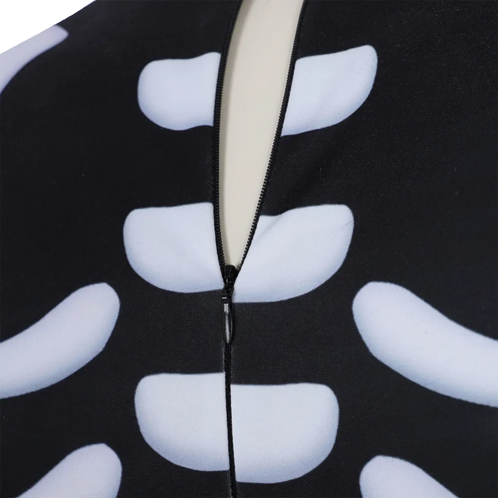 Череп Trooper Косплэй Костюм Комбинезон Маска перчатки Хэллоуин вечерние Скелета |