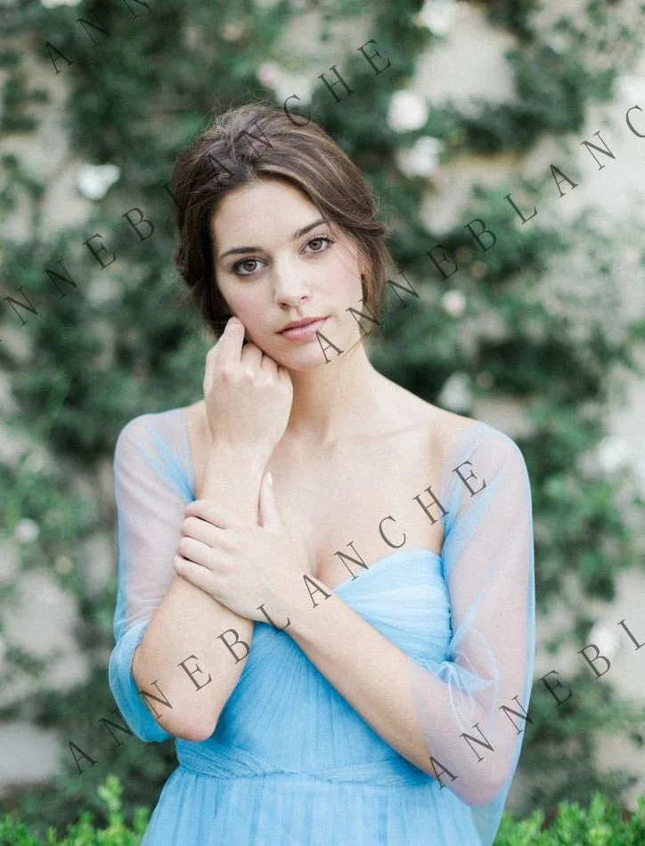 Vestidos fiesta boda Новое Тюлевое ТРАПЕЦИЕВИДНОЕ фиолетовое платье для невесты с открытыми плечами и открытой спиной длинное свадебное платье дешево