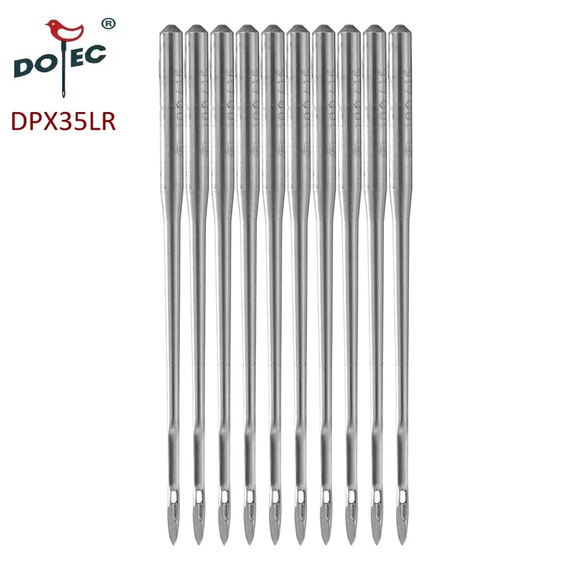 DPX35LR 2134-35LR 134-35LR Dotec 10 шт. кожаные швейные иглы для почтовой промышленной швейной машины singer, juki consew seiko