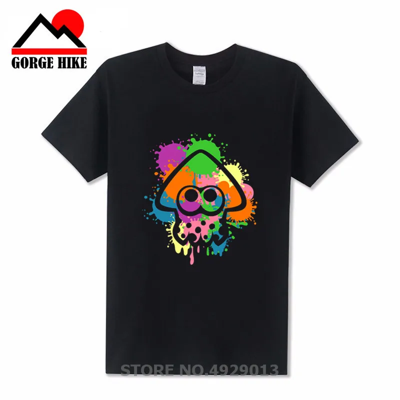 Разноцветная креативная футболка с логотипом Мужская принтом You're a Squid Now модные