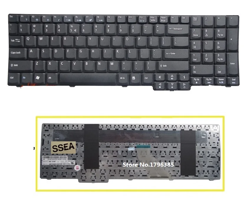 Новая клавиатура SSEA для ноутбука ACER Extensa 5235 5635 5635G 5635Z 7320 7330 7220 7220Z 7230 7230E 7620 7620G
