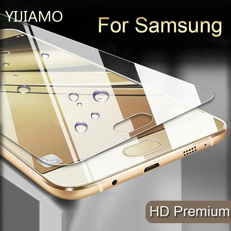 Стекло 9H для Samsung Galaxy j5 j3 j7 2016 защита экрана закаленное стекло j2 Prime 2017|Защитные