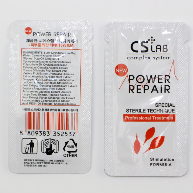 100 шт./кор. Repair Cream REPAIR Cream Premanent материал CS LAB новая мощность ремонт макияж татуировки брови