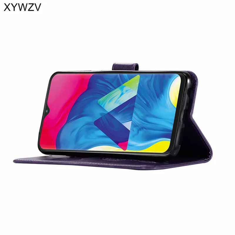 Чехол для Samsung Galaxy M20 роскошный флип-кошелек чехол телефона держатель карт Fundas