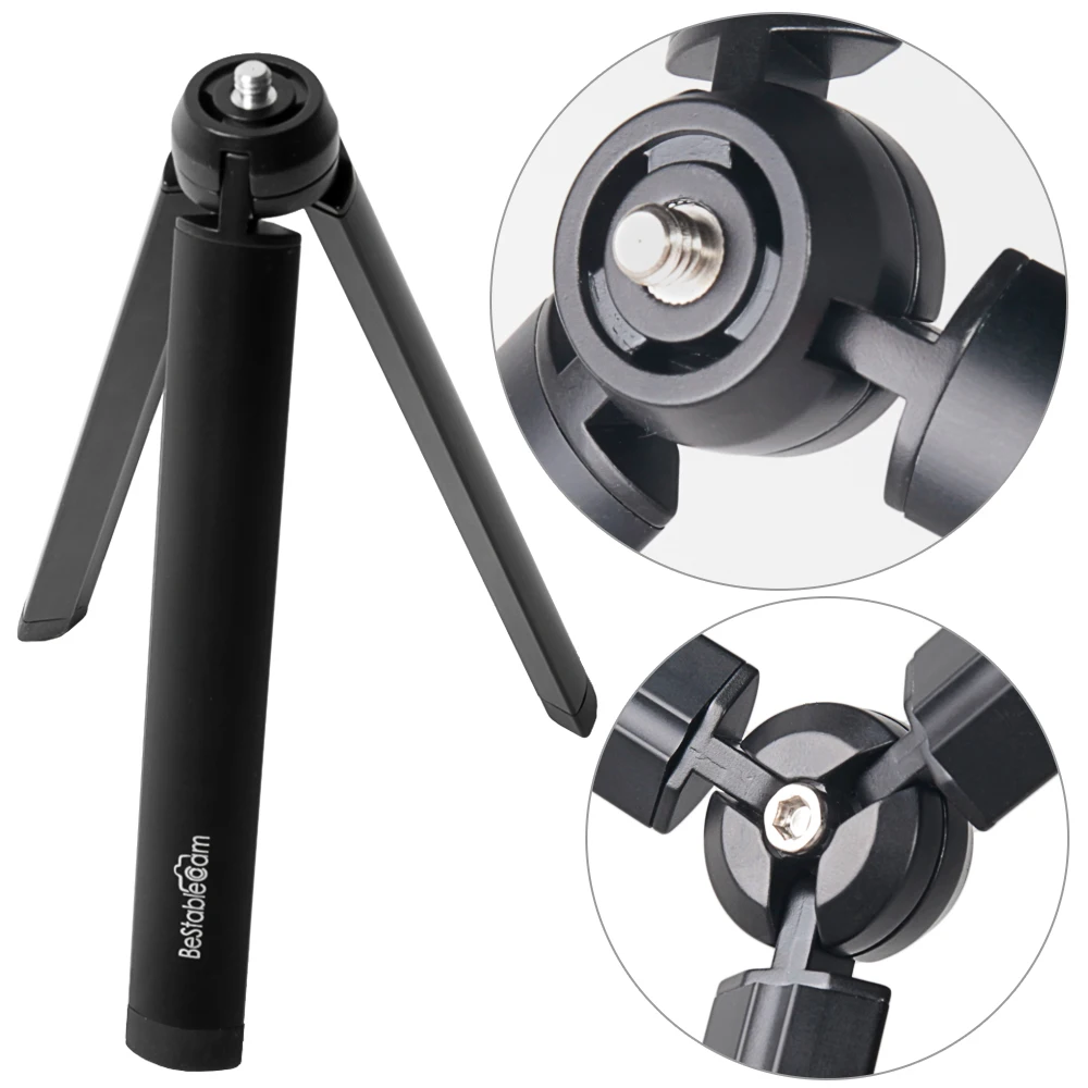 ASHANKS алюминиевая мини настольная ножка штатива для головка селфи палка Выдвижная