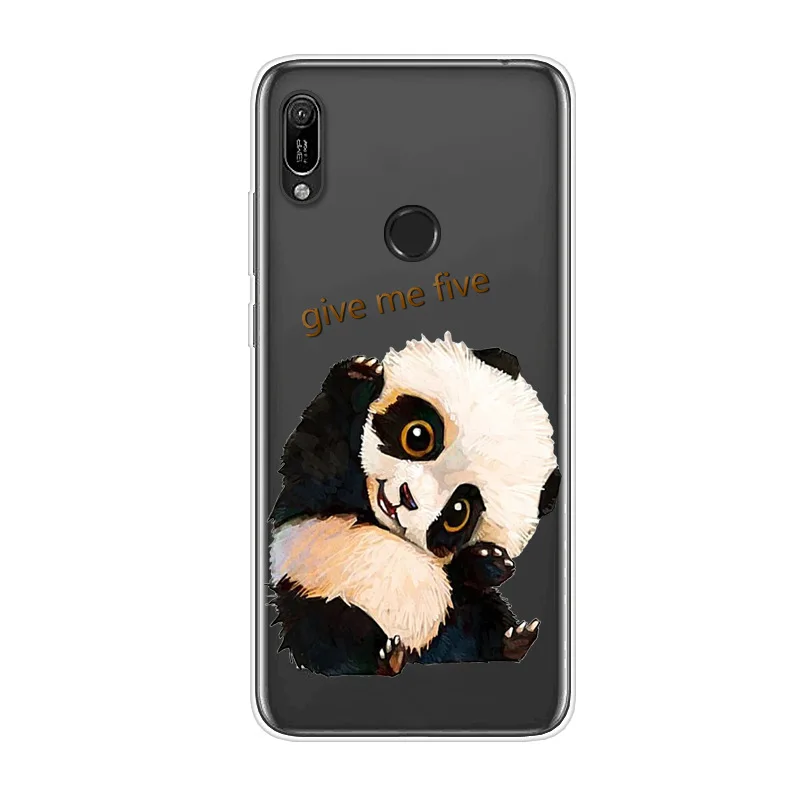 Чехол для huawei Y6, мягкий силиконовый защитный чехол с принтом, чехол для huawei Y6, MRD-LX1, MRD-LX1F, Y 6,, 6 лет