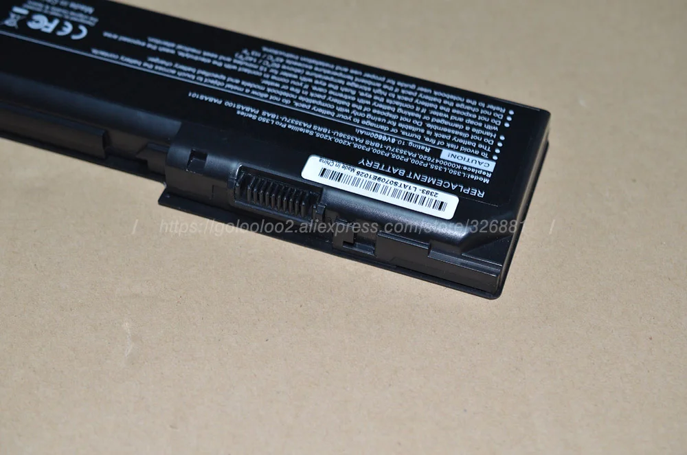 Golooloo 6600 мА/ч Батарея для toshiba PA3536U 1BRS PA3537U 1BAS PABAS100 PABAS101 Equium L350 P200D L350D P200 P300|battery for
