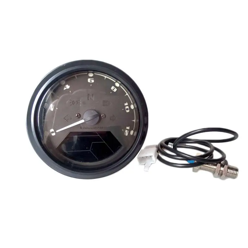 12В светодиодный одометр мотоцикла велосипедный Спидометр цифровая Подсветка