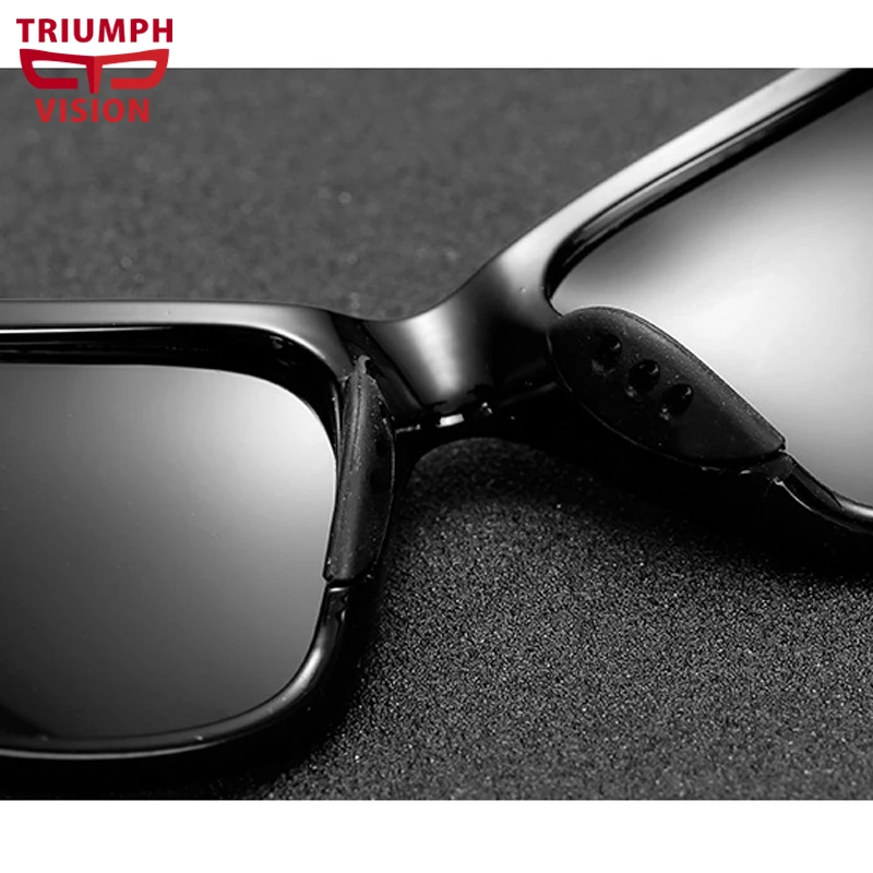 Солнцезащитные очки TRIUMPH VISION мужские зеркальные спортивные поляризационные